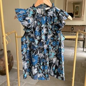 EUC Ulla Johnson Ruffle Top, 0